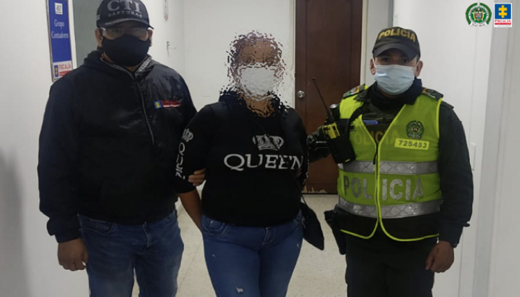 A prisión, mujer que al parecer, lanzó a su pareja al vacío./Foto: colprensa