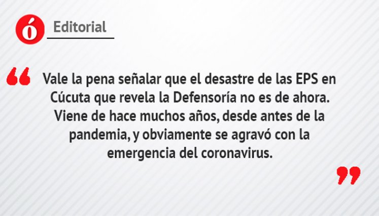 Editorial: ¡Qué desastre!