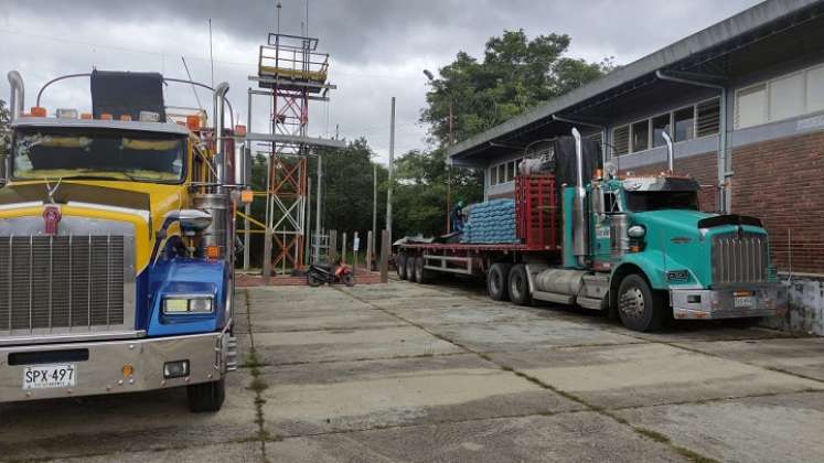 La Unidad Nacional de Gestión del Riesgos y Atención de Desastres envía material para arreglar las viviendas afectadas por la ola invernal en Ocaña. / Foto: Cortesía / La Opinión 