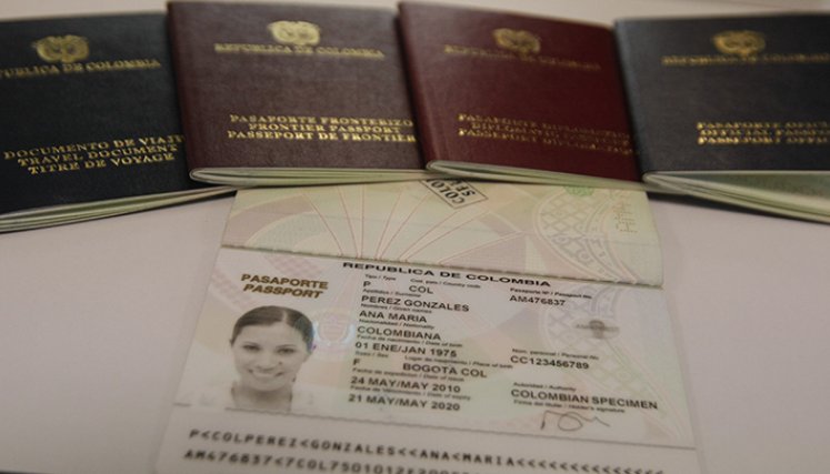 Pasaportes.