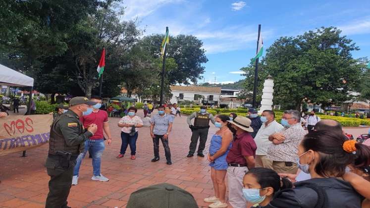 La actividad se desarrolla en todo el municipio. / Foto: Cortesía / La Opinión 