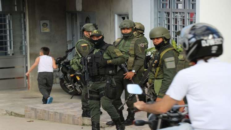 Se adelantan patrullajes en los distintos rincones para evitar el accionar de los delincuentes.