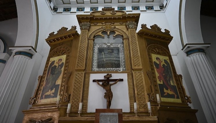 Nuestra Señora del Rosario, la virgen que irradia luz./Foto: La Opinión