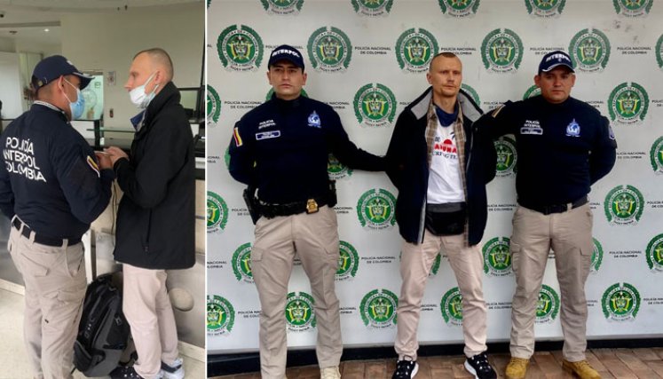 El ruso Vladimir Taranetc, conocido como ‘Ali Ali’, fue capturado en El Dorado. / Foto: Colprensa 
