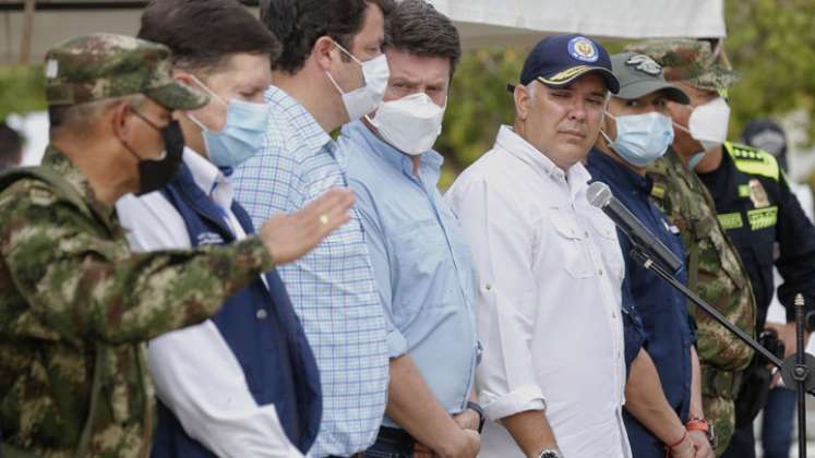 Iván Duque reiteró que Colombia es respetuosa del derecho internacional y nuestras posturas siempre han sido en el marco del derecho internacional. / Foto: Colprensa