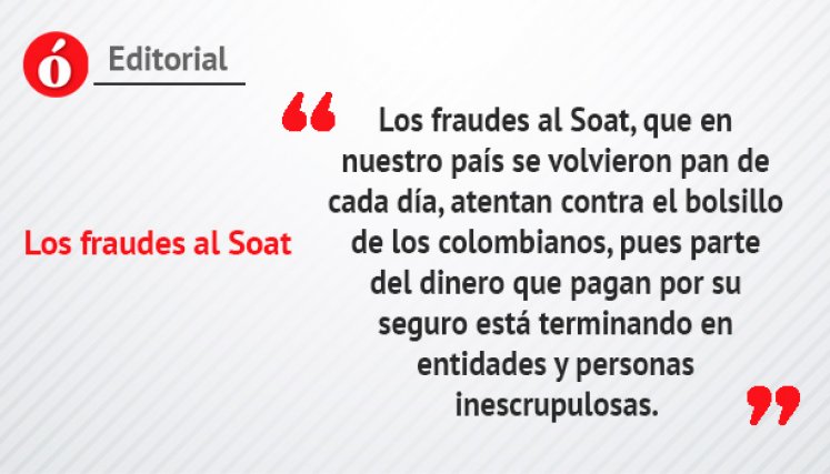 Los fraudes al Soat