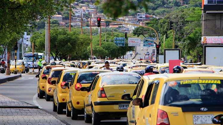 TAXIS DE CÚCUTA./Foto archivo