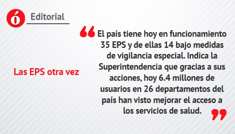 Las EPS otra vez