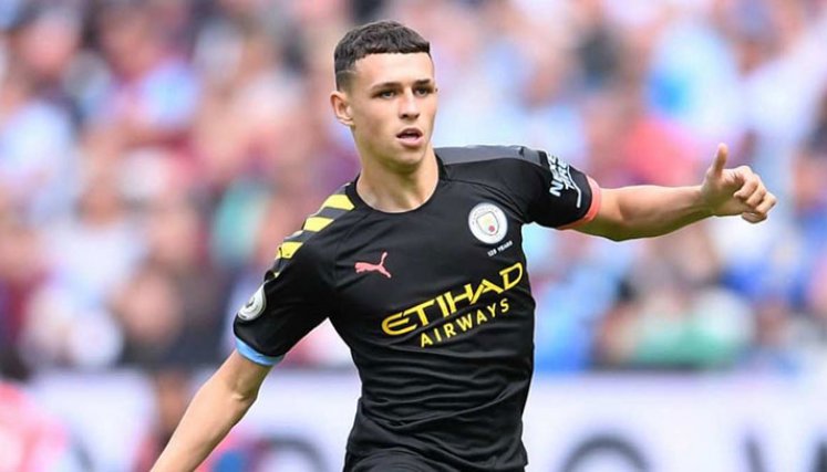Phil Foden delantero del Manchester City