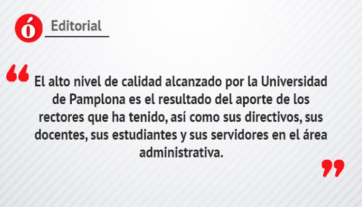 La acreditación de alta calidad a Unipamplona