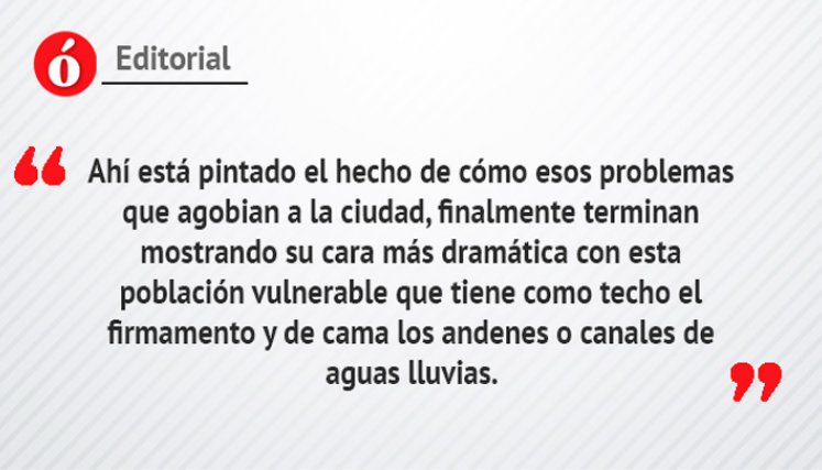 Habitantes de la calle
