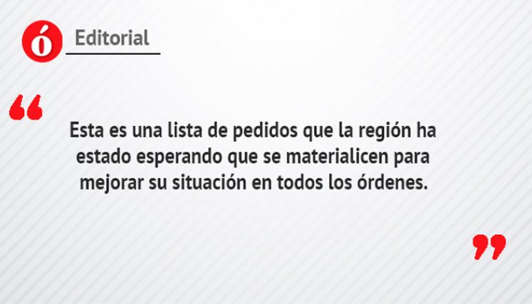 Editorial: Carta al Niño Dios
