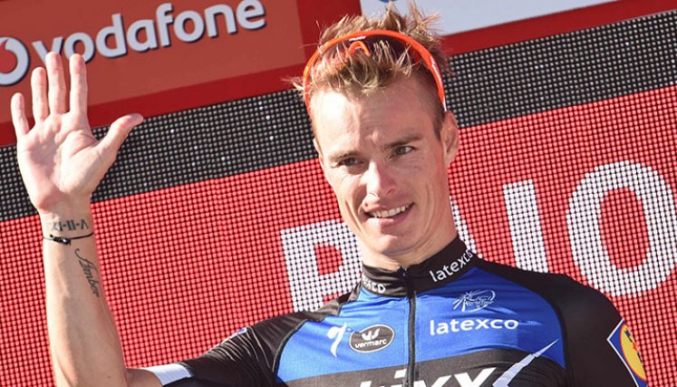 El  belga Gianni Meersman  tuvo que dejar el ciclismo por problemas cardiacos
