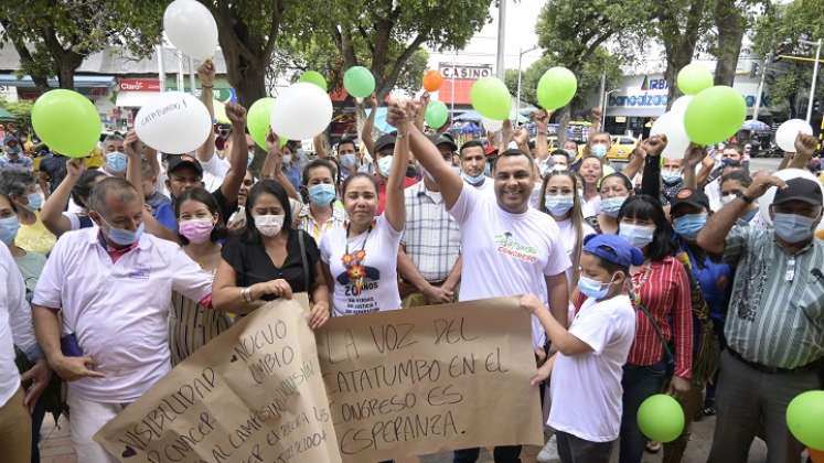 La Mesa de Fortalecimiento de Población Desplazada de Norte de Santander. /Foto Jorge Gutiérrez-La Opinión