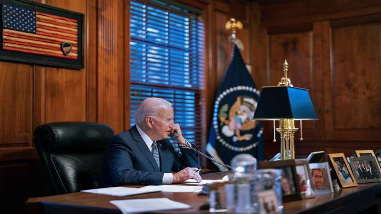 Biden se halla en Wilmington, en Delaware, donde tiene una casa y pasa las fiestas de fin de año./ AFP