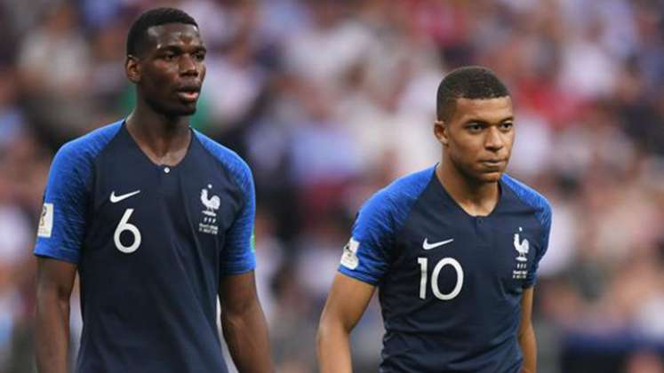 Mbappé y Pogba