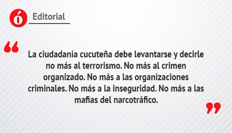 ¡Ya no más!