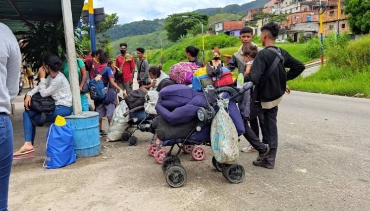La organización Caritas brinda atención a migrantes en movilidad./Foto cortesía