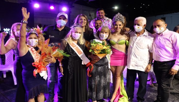 Ocaña vuelve a gozar con los carnavales En la plazoleta de San Francisco se desarrolla el Reinado de la Tercera Edad en Ocaña para exaltar el papel de la mujer en la sociedad.