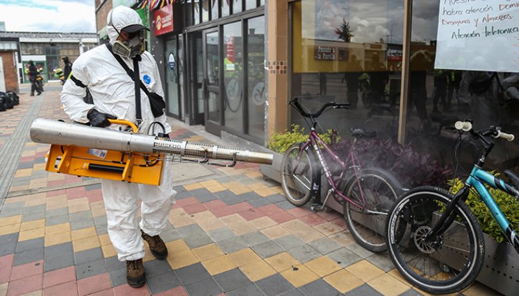 Contagios por coronavirus. Foto: Colprensa