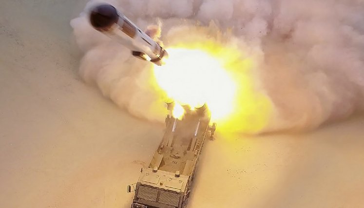 Corea del Norte lanza misil Corea del Norte lanza su misil más potente desde 2017./Foto: AFP