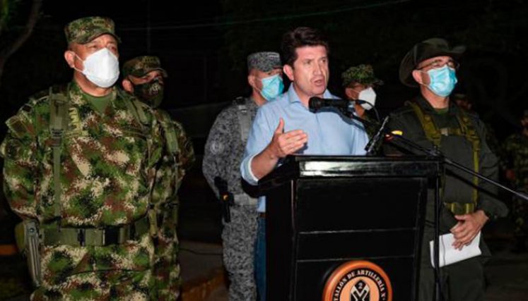Diego Molano, ministro de Defensa.