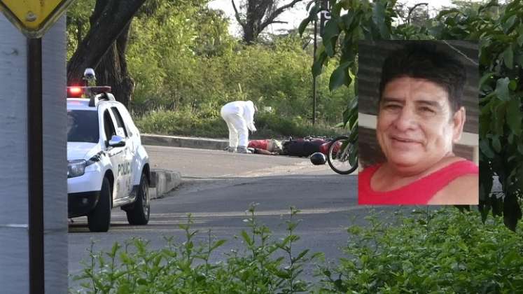 La víctima se movilizaba en una motocicleta junto con su ser querido.