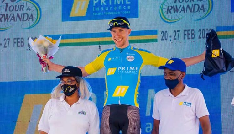 El francés Axel Laurence (B&B Hotels) es el nuevo líder  del Tour de Ruanda que comandó por un día el colombiano Jhonatan Restrepo.