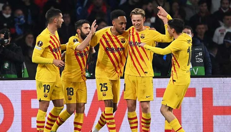 El FC Barcelona avanzó con su triunfo a la siguiente fase de la Liga Europa