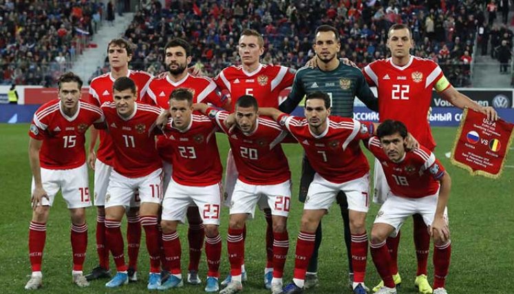 La selección rusa de fútbol tendrá que jugar sus partidos fuera de casa.