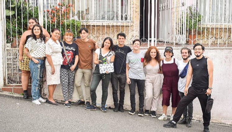 Ruedan cortometraje en el barrio El Páramo