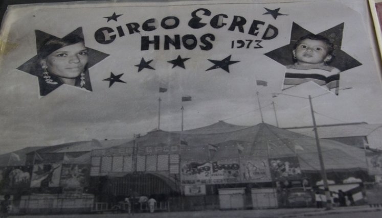 Lucero, bailarina de circo