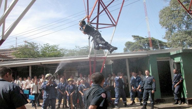 Desmonte de la sirena de Bomberos Cúcuta
