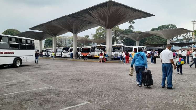 Terminal en el Táchira. / Foto: Cortesía / La Opinión 