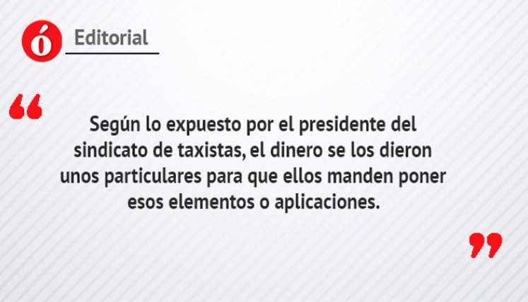 Editorial: Botón de pánico