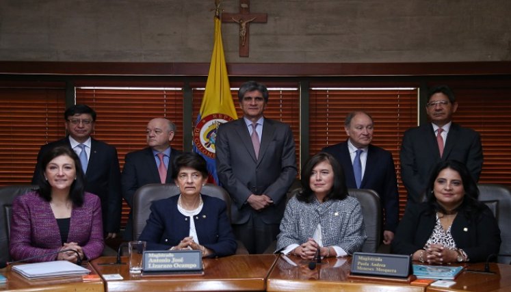 Desde hoy, dos mujeres encabezan la Corte Constitucional./Foto: Colprensa