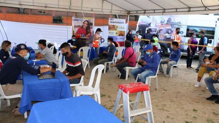 Migrantes venezolanos en Colombia