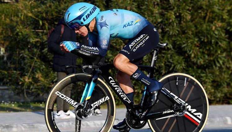 Miguel Ángel López, una de las figuras de la Tirreno-Adriático. 