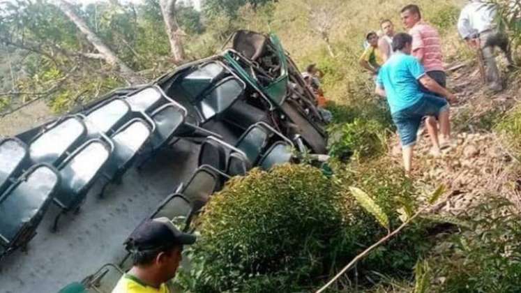 Accidente de Bus escolar