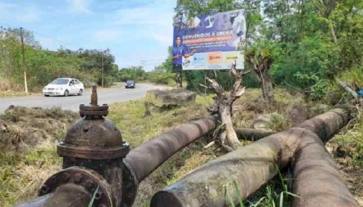 Solicitan que el agua que llegue a Ureña sea potabilizada. / Foto: Anggy Polanco 