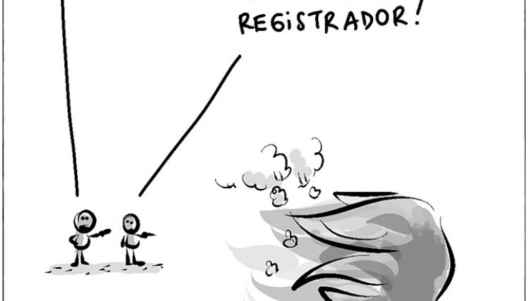 Caricatura @yeyonet