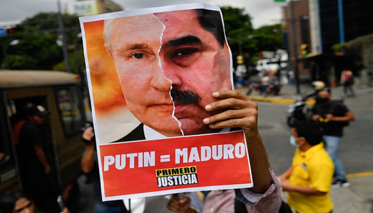 Nicolás Maduro, presidente de Venezuela./Foto Afp