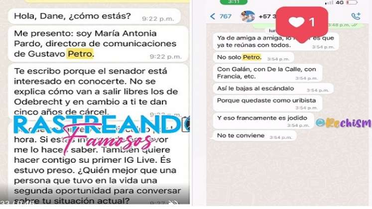 Gustavo Petro le pidió a la empresaria de keratina una reunión para que sean ‘amigos’