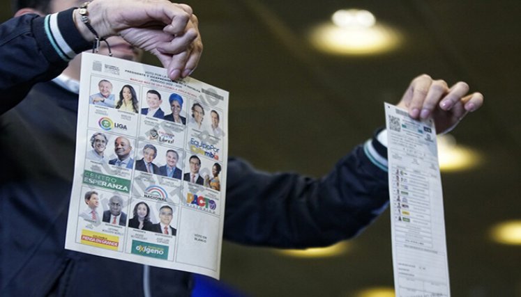 Tarjeton electoral.