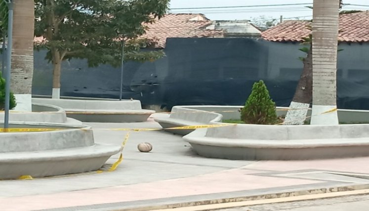 Un balón bomba tiene intimidada a la población en Teorama.