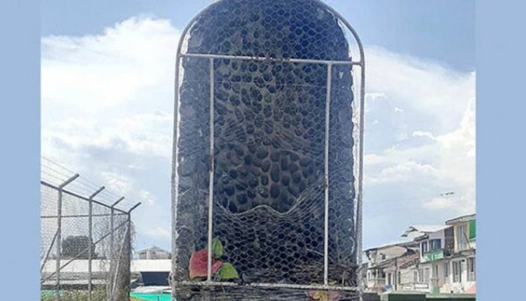 Virgen María robada.