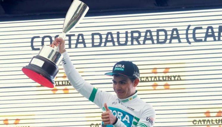 Sergio Higuita en la Vuelta a Cataluña