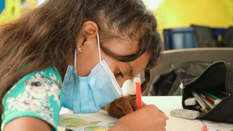 Save The Children brinda acceso a la educación a niños sin cupo escolar en Cúcuta./Foto: cortesía