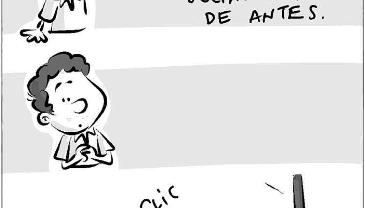 Caricatura @yeyonet