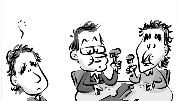 Caricatura @yeyonet